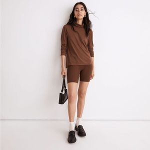 Madewell lightweight brown turtleneck